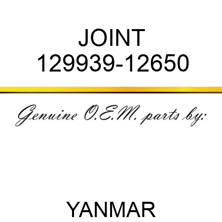 JOINT 129939-12650
