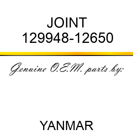 JOINT 129948-12650