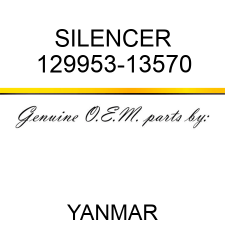 SILENCER 129953-13570