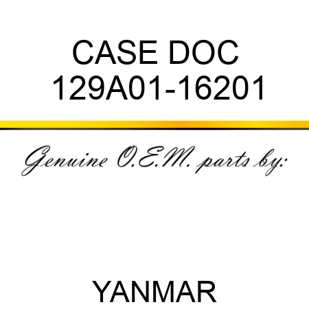 CASE, DOC 129A01-16201