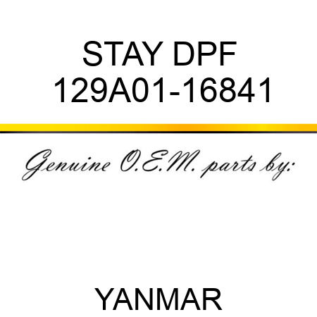 STAY, DPF 129A01-16841