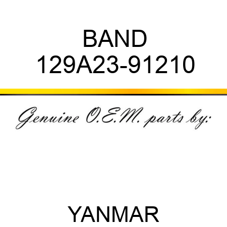 BAND 129A23-91210