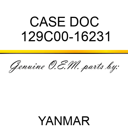 CASE, DOC 129C00-16231