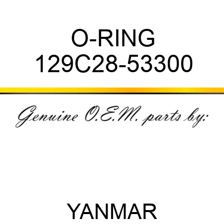 O-RING 129C28-53300