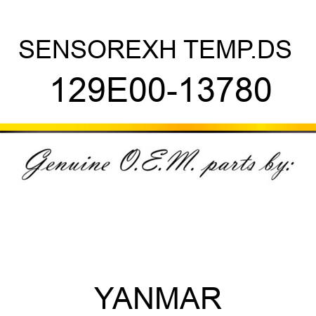 SENSOR,EXH TEMP.DS+ 129E00-13780