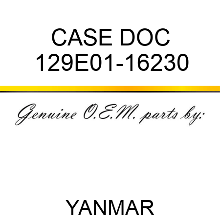 CASE, DOC 129E01-16230