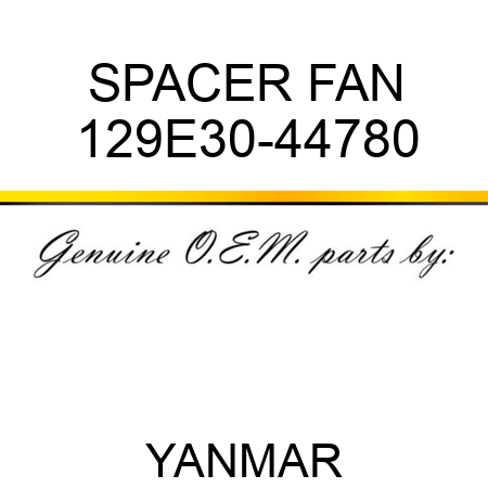 SPACER, FAN 129E30-44780