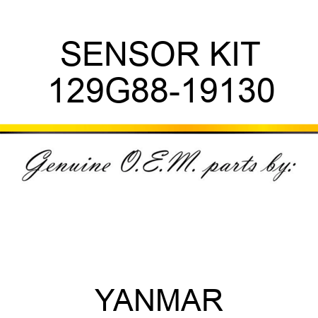 SENSOR KIT 129G88-19130