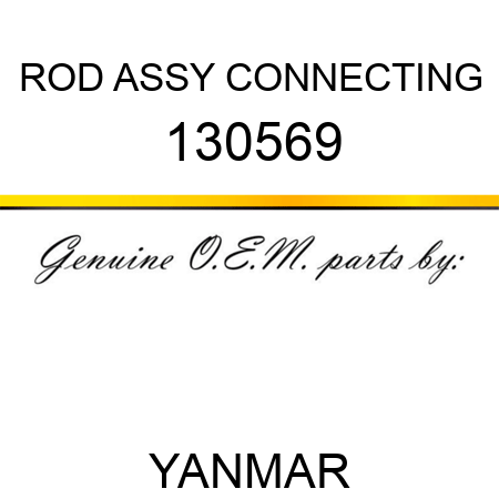 ROD ASSY, CONNECTING 130569