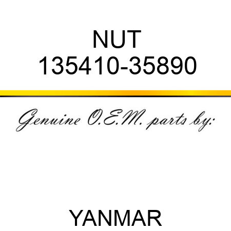 NUT 135410-35890