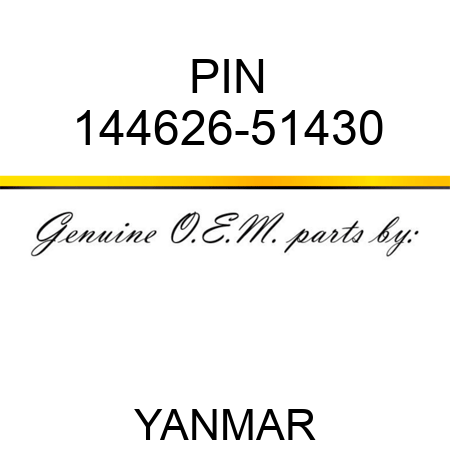 PIN 144626-51430
