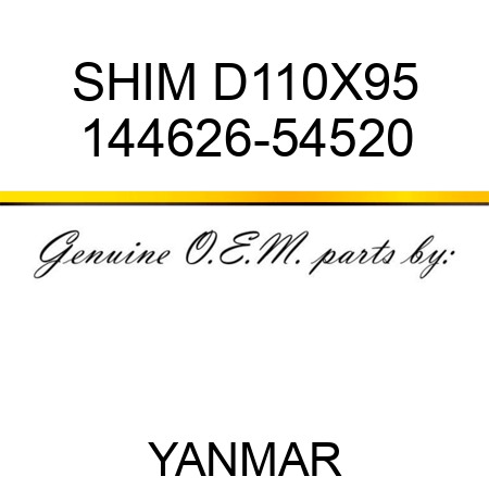 SHIM, D110X95 144626-54520