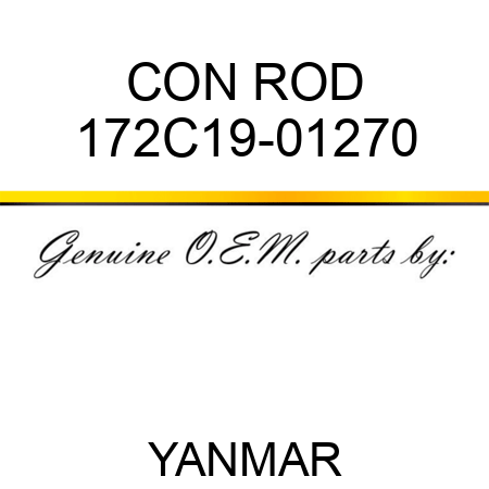 CON ROD 172C19-01270