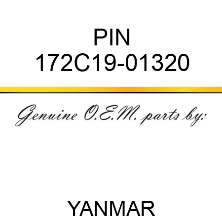 PIN 172C19-01320