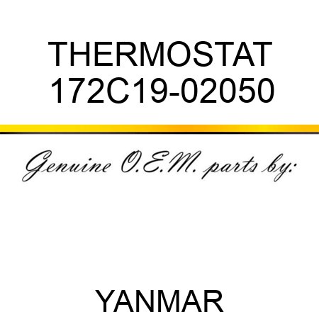 THERMOSTAT 172C19-02050