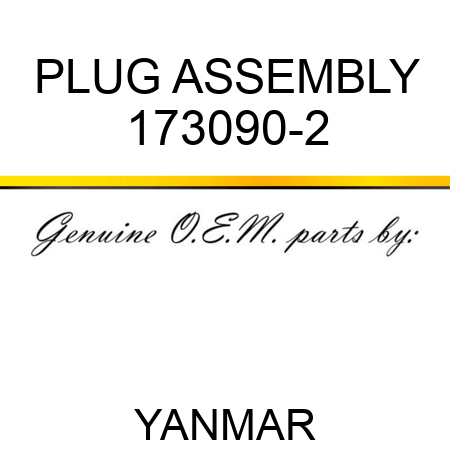 PLUG ASSEMBLY 173090-2