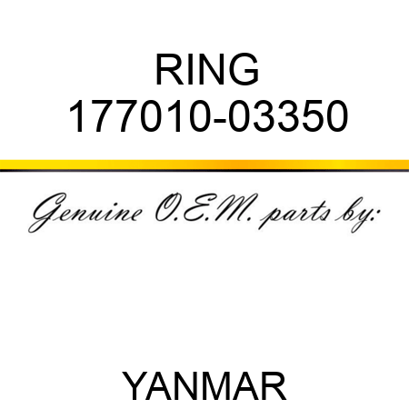 RING 177010-03350