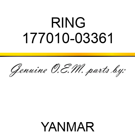 RING 177010-03361