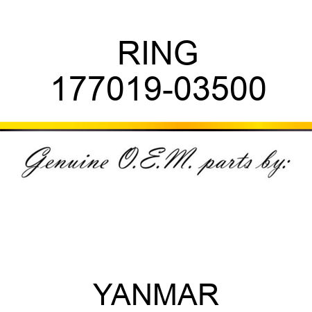 RING 177019-03500