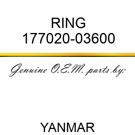 RING 177020-03600