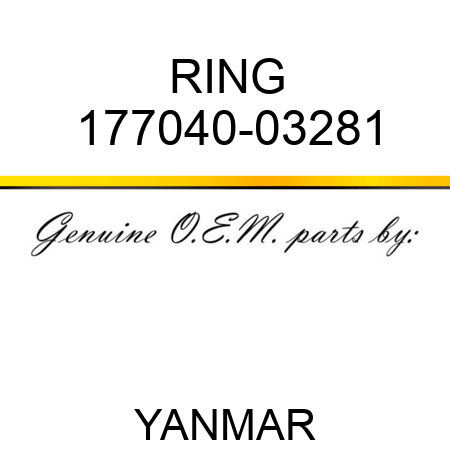 RING 177040-03281