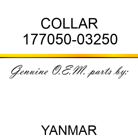COLLAR 177050-03250