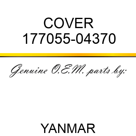 COVER 177055-04370