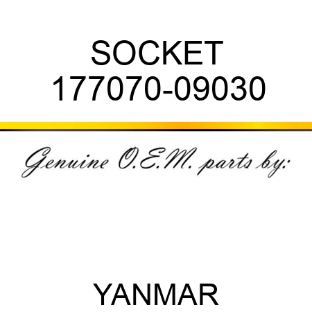 SOCKET 177070-09030