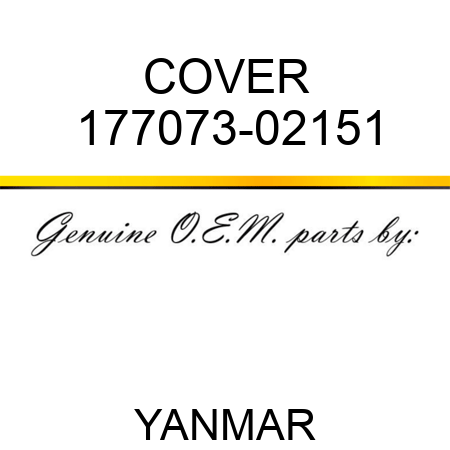 COVER 177073-02151