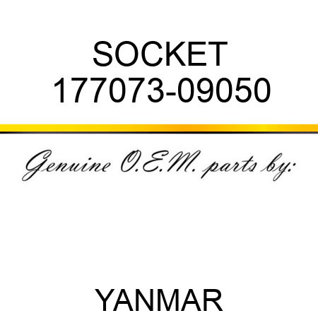 SOCKET 177073-09050