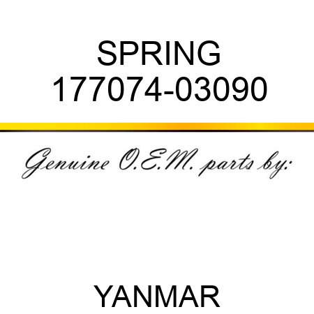 SPRING 177074-03090
