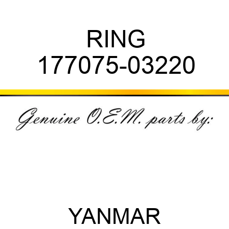 RING 177075-03220