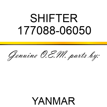SHIFTER 177088-06050