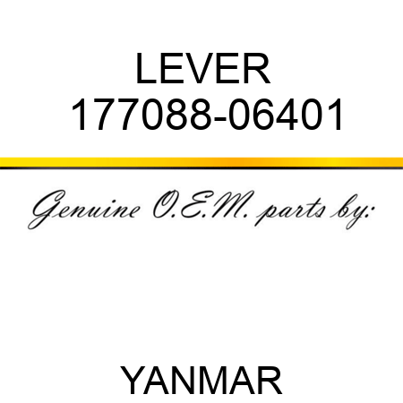 LEVER 177088-06401