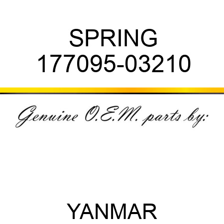 SPRING 177095-03210