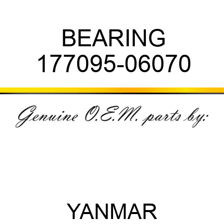 BEARING 177095-06070