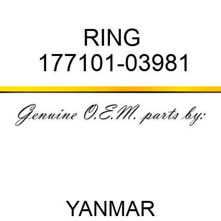 RING 177101-03981