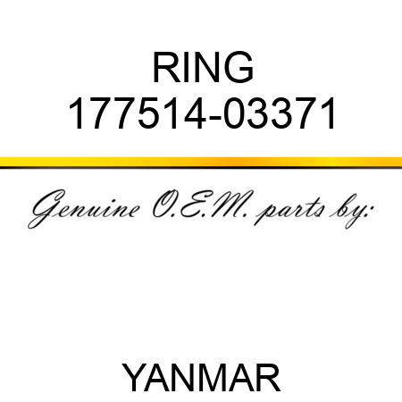RING 177514-03371