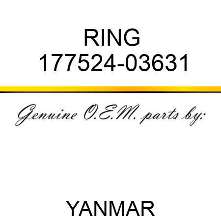 RING 177524-03631