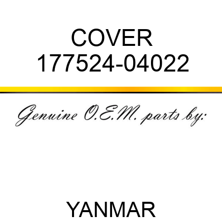 COVER 177524-04022