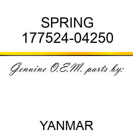 SPRING 177524-04250