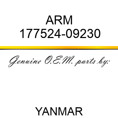 ARM 177524-09230