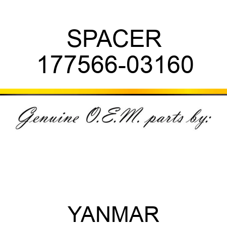 SPACER 177566-03160