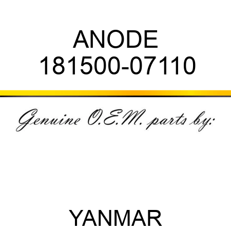 ANODE 181500-07110