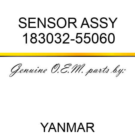 SENSOR ASSY 183032-55060