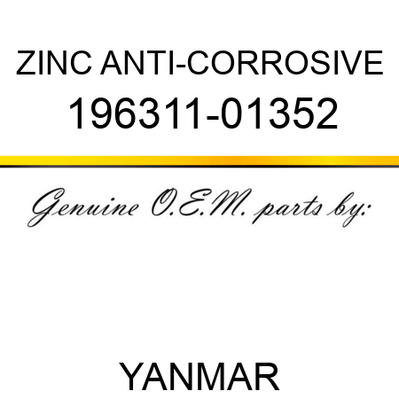 ZINC, ANTI-CORROSIVE 196311-01352