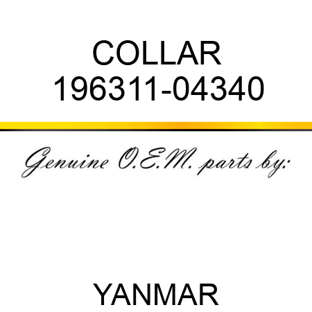 COLLAR 196311-04340