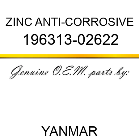 ZINC, ANTI-CORROSIVE 196313-02622