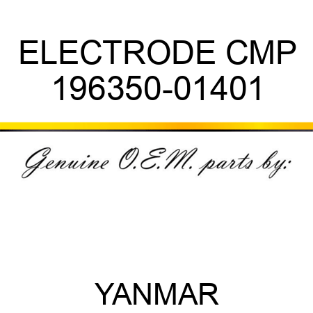 ELECTRODE CMP 196350-01401