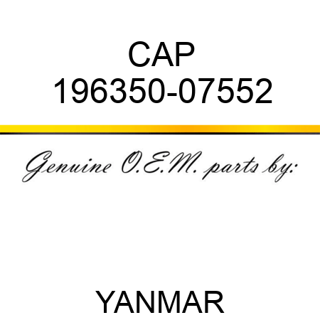 CAP 196350-07552